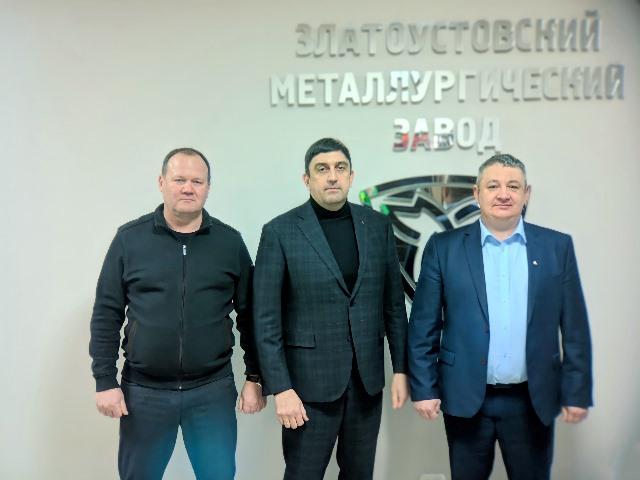 Сегодня ООО «ЗМЗ» с рабочим визитом посетил Глава Златоустовского городского округа Максим Пекарский
